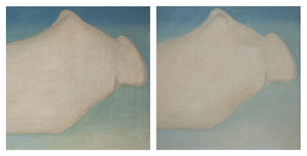 The conservation history of Georgia O'Keeffe's 'Spring'